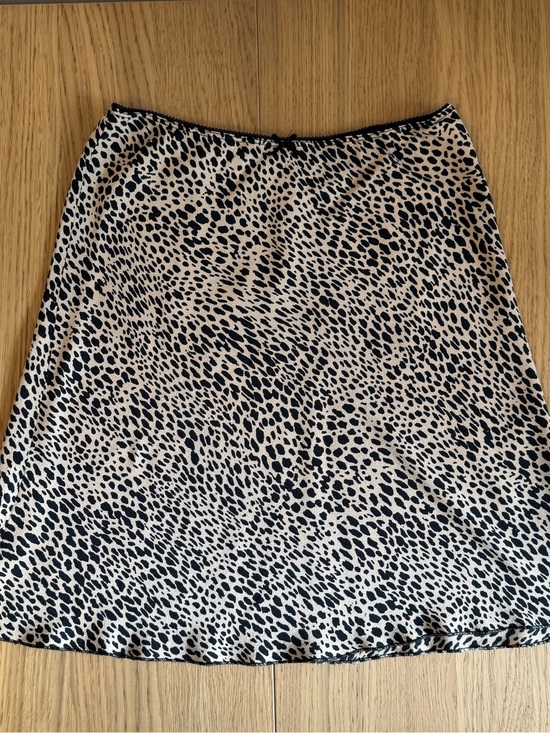 Brandy Melville Dresses & Skirts - Brandy Melville Leopard Print Slip Skirt